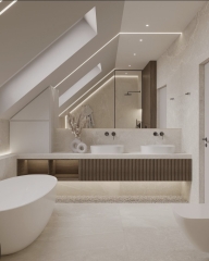 MG-1013 Salle de bain laquée personnalisable